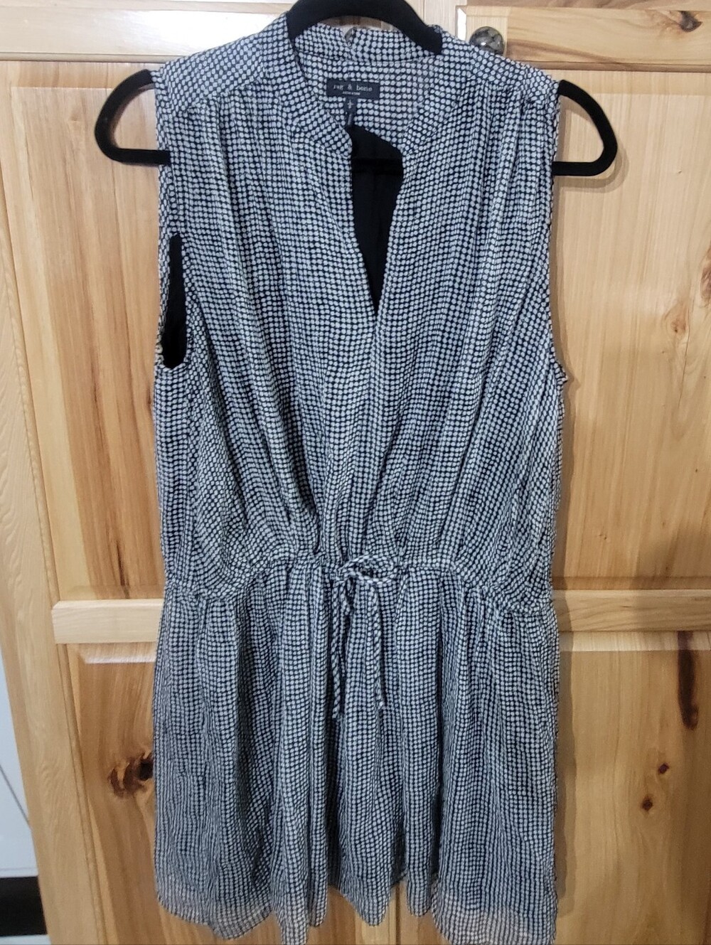 Rag & Bone Silk/rayon Tunic Dress Sz Large